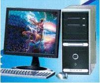 LV Voyag VE8400 (Intel Core 2 Duo E8400 3GHz, RAM 2GB, HDD 160GB, VGA Intel GMA X3100, SAMSUNG 943SNX 18.5 inch, PC Dos)