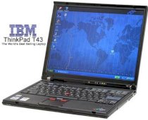 IBM Thinkpad T42 (Intel Pentium M 735 1.7Ghz, 512MB RAM, 80GB HDD, VGA ATI Radeon X300, 14.1 inch, Windows XP Professional) 