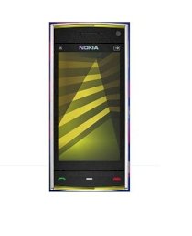 Nokia X6 white on yellow 32GB