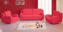 Sofa bộ KB tay cong đỏ Phú Thịnh