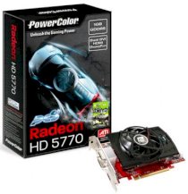 PowerColor PCS+ HD5770 1GB GDDR5 (AX5770 1GBD5-PPG) (ATI RADEON HD 5770, 1GB, GDDR5, 128-bit, PCI Express 2.1 x16) 