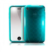 iSkin Cover Apple iPhone 3G 3GS SOLO FX Case Breeze Blue 