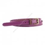 Cole Haan Dark Pink London French Bound Belt for Women S0210037