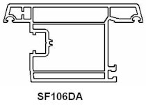 Cánh cửa đi mở ngoài SF106DA