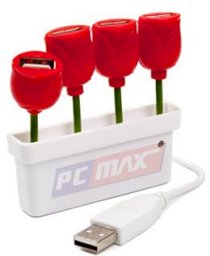 USB Hub 4 Port 2.0 - Tulip