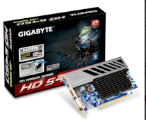 GIGABYTE GV-R545SC-1GI (ATI Radeon HD 5450, 1GB, GDDR3, 64-bit, PCI Express 16x 2.1)