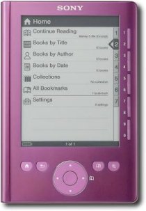 Sony Reader Pocket Edition Bundle PRS-300RC (5 inch) Pink