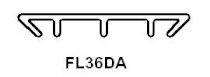 Thanh đệm kính FL36DA