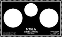 Mặt kính 3 lỗ Rima