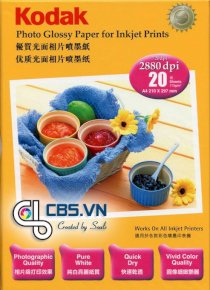 Kodak Photo Glossy Paper (RC) Loại 1