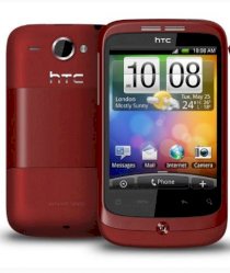 HTC Wildfire A3333 (HTC Buzz) Red