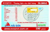 Thẻ gọi quốc tế từ di động - Evoizvn 30.000đ