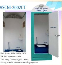 Nhà vệ sinh công cộng VSCNI-2002CT
