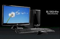 Máy tính Desktop Acer eMachines EL1352-01e (AMD Athlon II X2 215 2.7GHz, RAM 4GB, HDD 500GB, VGA NVIDIA GeForce 6150 SE, Windows 7 Home Premium 64-bit, không kèm theo màn hình)
