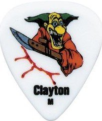 Clayton Acetal Crazed Clown Guitar Pick 02