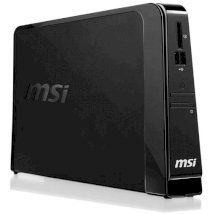 Máy tính Desktop MSI Wind Box DE220 (Intel Atom Processor D410 1.6GHz, 4GB RAM, 320GB HDD, VGA ATI Mobility Radeon HD 4300, Windows 7 Home Premium, Không kèm theo màn hình)