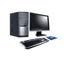 Đông Nam Á PC01 (Intel Celeron D430 1.8GHz, RAM 1Gb, HDD 80Gb, VGA on, LCD 17LG - cũ - , PC DOS)