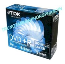 DVD+R Double Layer 8,5G TDK 8X box