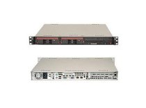 Supermicro 1U Server Rack SC811T-260B, X7SLA-H (Intel Atom 330 1.6GHz, RAM 2GB, HDD 250GB)