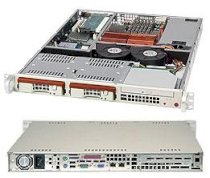 LifeCom ES 2U Server Rack SC825TQ-R700LPB ( Intel Xeon Quad Core E5410 2.33Ghz, RAM 2GB, HDD 250GB, 2x 700W)