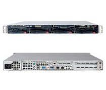 SuperServer 1016T-M3F (Intel Xeon 5600/5500, DDR3 Up to 24GB, HDD 8 x 2.5")