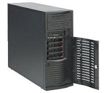 LifeCom ES Server Tower SC745TQ-R800B ( Intel Xeon Quad Core E5620 2.4Ghz, RAM 2GB, HDD 146GB, 2x 800W)