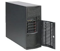 SupweWorkstation Server 5036T-TB (Intel Core i7-980X, i7-975 and i7-965 Extreme Edition, DDR3 Up to 24GB, HDD 4 x Hot-swappable SATA Hard Drive Bays)