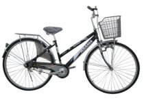 Xe đạp 2 gióng Asama AMT E9 màu đen