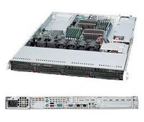 SuperServer 6016T-NTRF (Intel Xeon 5500 series, DDR3 Up to 96GB, HDD 4 x 3.5")