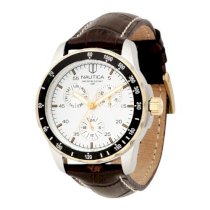 Đồng hồ Nautica Men's N11502G Windseeker Multifunction Silver Dial Watch