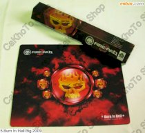 Mousepad bàn di chuột RantoPad BurnInHell ver 2009 