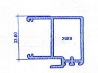 Nhôm định hình Thủy Chi TL 2689