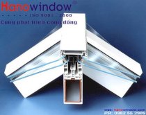 Vật liệu cấu thành cửa nhựa uPVC Hanowindow