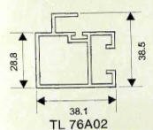 Nhôm định hình Thủy Chi TL 76A02