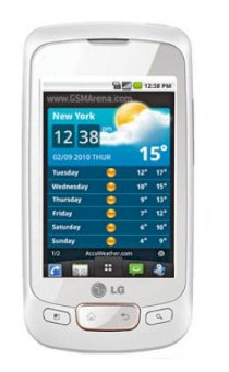 LG Optimus One P500 Silver