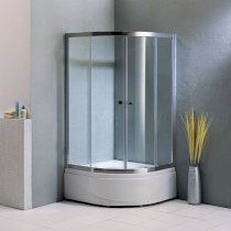 Buồng tắm vách kính Picenza B-40 (Vách kính, INOX)