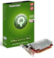 PowerColor HD4350 1GB DDR2 HDMI (Go Green Edition) ( AX4350 1GBD2-H ) ( ATI RADEON HD4350 , 1GB , 64bit , DDR2 , PCIE 2.0 )