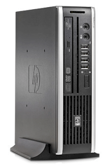 Máy tính Desktop HP Compaq 6005 Pro Ultra-slim Desktop PC (VS765UA) (AMD Athlon II X4 Processor 605e 2.3GHz, RAM 4GB, HDD 250GB, VGA Radeon HD 4200, Windows 7 Professional, không kèm màn hình)
