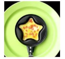 Chảo hình ngôi sao, trái tim (Star-shaped, Heart-shaped Omelette Pan)