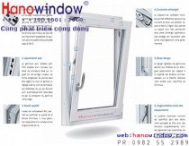 Cửa sổ mở hất ra ngoài Hanowindow 2400x1600