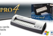 IrisCard Pro 4 Business Card Scanner