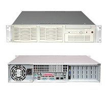 Supermicro SuperServer 2U 6024H-i (Beige) (Dual Intel 64-bit Xeon Support up to 3.60GHz, DDR2 Up to 16GB, HDD 2 x, 550W)
