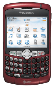 BlackBerry 8330 Red