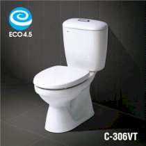 Bàn cầu Inax hai khối ECO 4.5 C-306VT