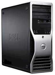 Máy tính Desktop DELL PRECISION T5400 (Intel Xeon X5460 3.16GHz, 8GB Ram, 500GB HDD, VGA NVidia Quadro FX 4600, PC DOS, Không kèm màn hình)