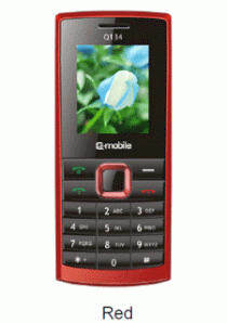 Q-Mobile Q134 Red