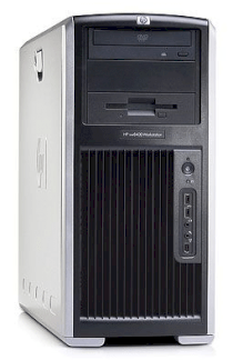 Máy tính Desktop HP xw8400 Workstation (RB368UT) (Intel® Xeon® Processor 5100  1.6GHz, RAM 4GB, HDD 160GB, VGA NVIDIA Quadro NVS 285, Windows XP Professional, không kèm theo màn hình)