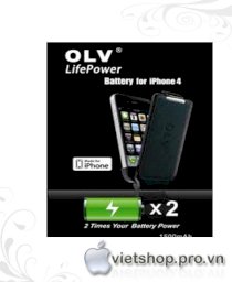 Pin dự trữ iPhone 4 OLV
