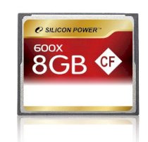 Silicon Power 600X Professional Compact Flash Card 8GB ( SP008GBCFC600V10 )