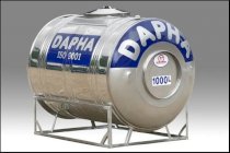 Bồn nước Inox Dapha® ngang 4000L